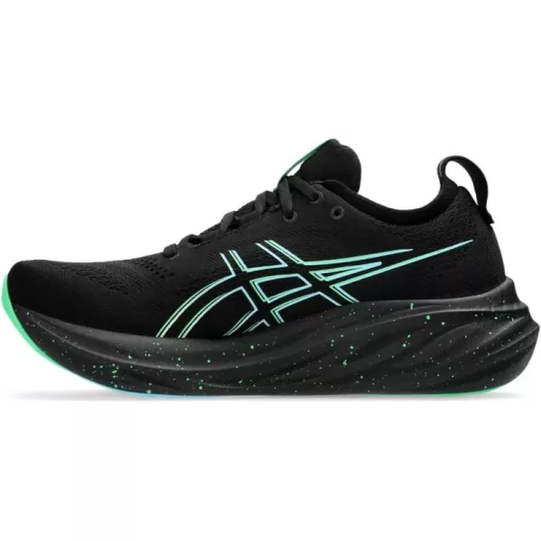 imageASICS Mens GelNimbus 26 Running ShoesBlackSoothing Sea