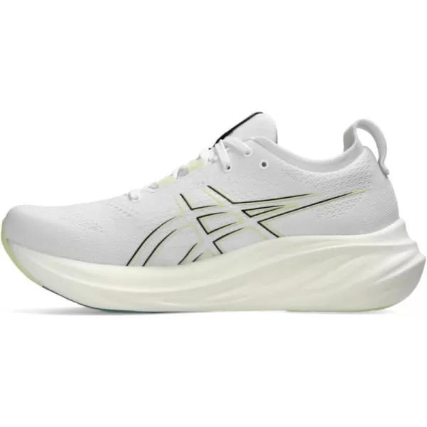imageASICS Mens GelNimbus 26 Running ShoesWhiteBirch