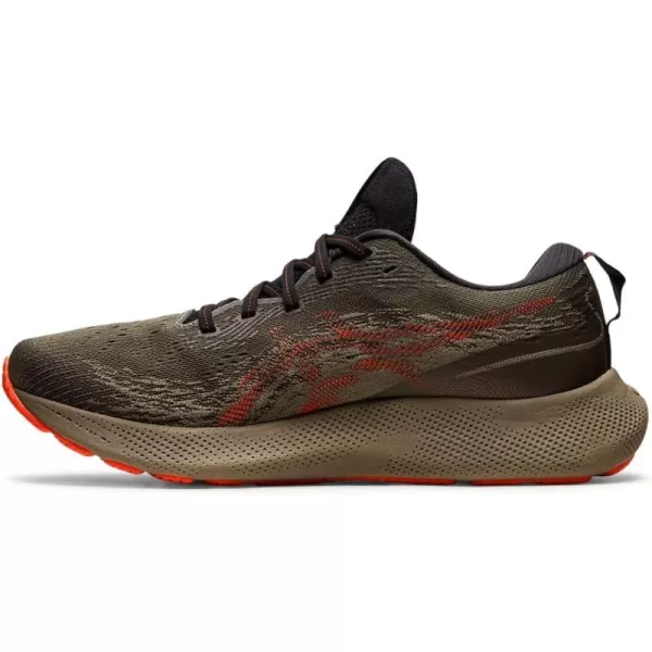imageASICS Mens GelNimbus LITE 3 Running ShoesMantle GreenCherry Tomato