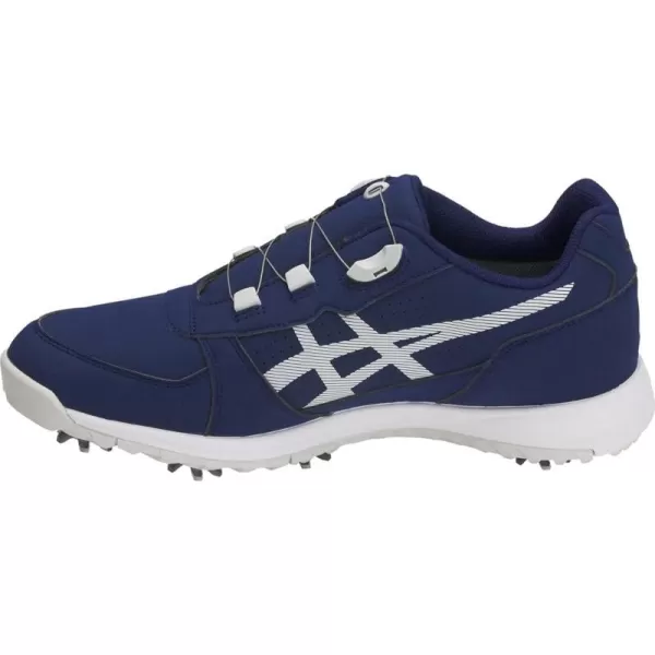 imageASICS Mens GelPreshot Boa Golf ShoesPeacoatGlacier Grey