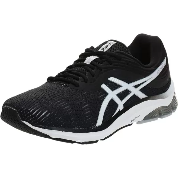 imageASICS Mens GelPulse 11 Running ShoesBlack BlackPiedmont Grey 001