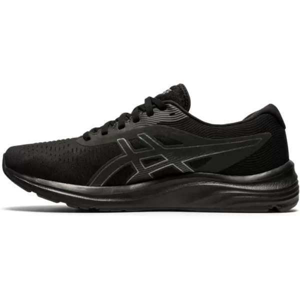 imageASICS Mens GelPulse 12 Running ShoeBlackBlack