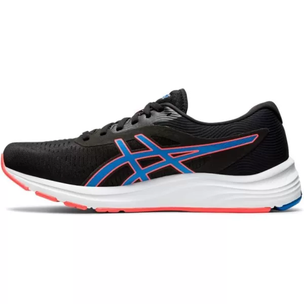 imageASICS Mens GelPulse 12 Running ShoeBlackDirectoire Blue