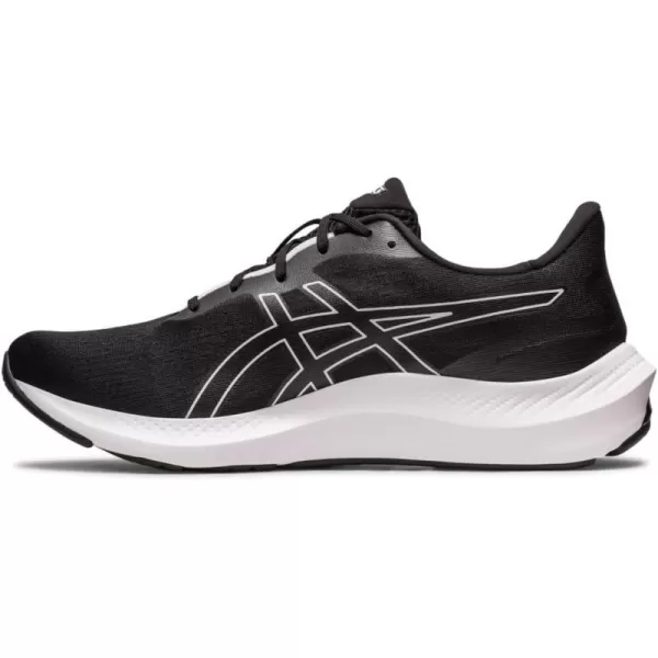 imageASICS Mens GelPulse 14 Running ShoesBlackWhite