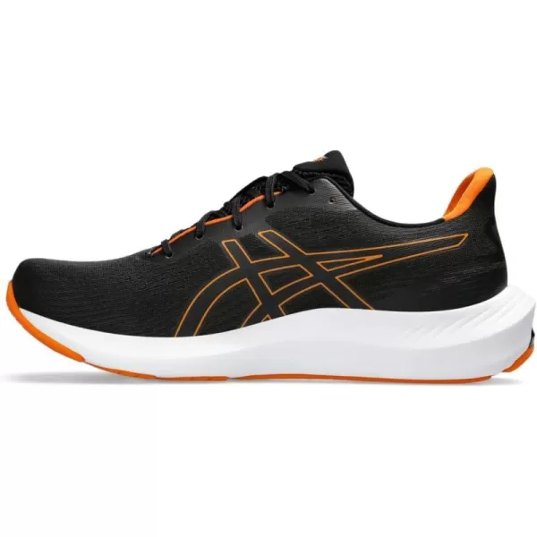 imageASICS Mens GelPulse 14 Running ShoesGraphite GreyBright Orange