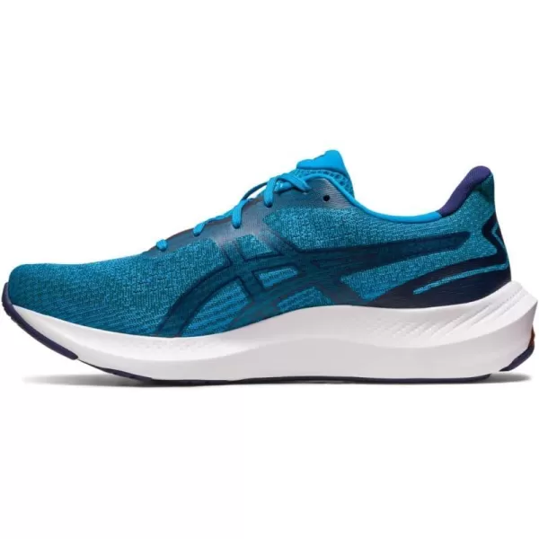 imageASICS Mens GelPulse 14 Running ShoesIsland BlueSun Peach