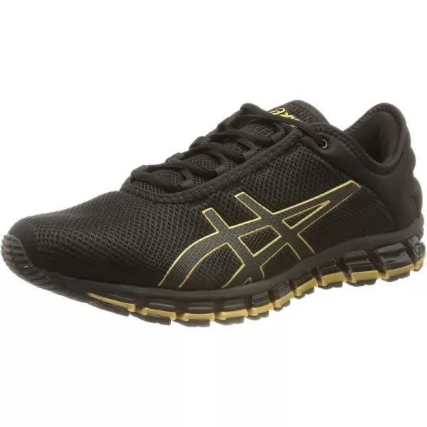 imageASICS Mens GelQuantum 180 3 MX ShoesBlackPure Gold