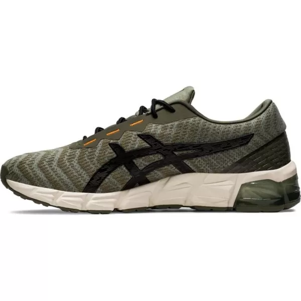 imageASICS Mens GelQuantum 180 5 Running ShoesMantle GreenBlack
