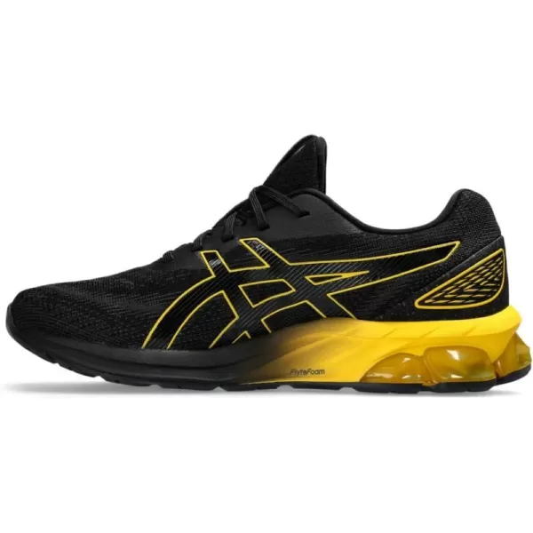 imageASICS Mens GelQuantum 180 VII ShoesBlackSaffron