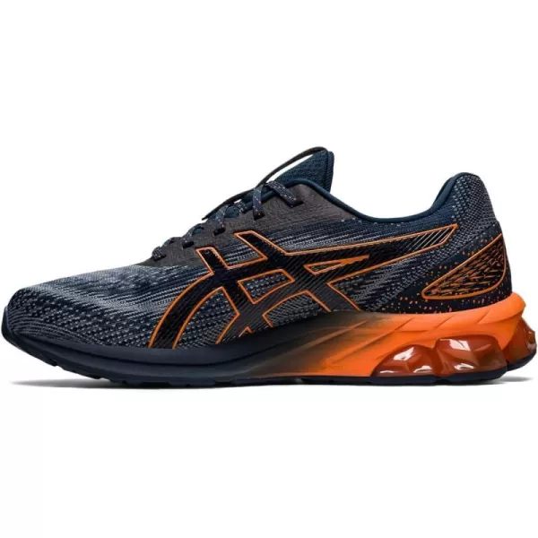 imageASICS Mens GelQuantum 180 VII Sportstyle ShoesFrench BlueLava Orange
