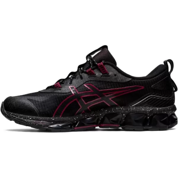imageASICS Mens GelQuantum 360 VII Sportstyle ShoesBlackBurgundy