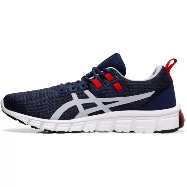 imageASICS Mens GelQuantum 90 Running ShoesBlackPiedmont Grey