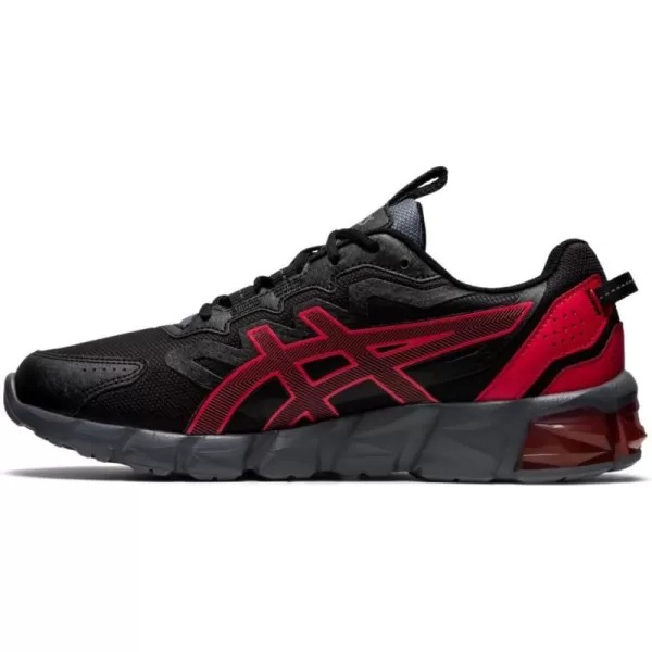 imageASICS Mens GelQuantum 90 Running ShoesBlackRed Alert