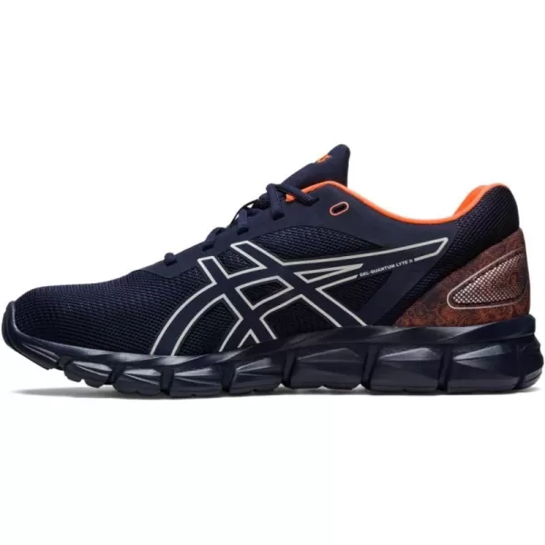 imageASICS Mens GelQuantum Lyte II Sportstyle ShoesMidnightShocking Orange