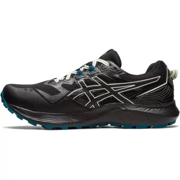 imageASICS Mens GelSonoma 7 GTX Running ShoeBlackInk Teal