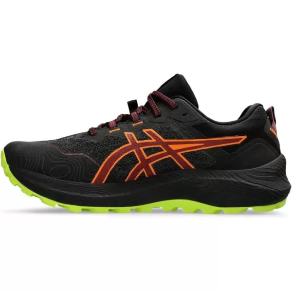 imageASICS Mens GelTrabuco 11 GTX Running ShoesBlackAntique Red