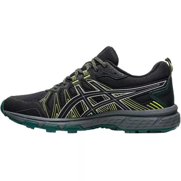 imageASICS Mens GelVenture 7 Running ShoesBlackBlack