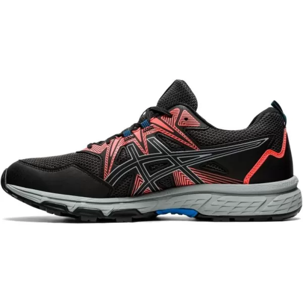 imageASICS Mens GelVenture 8 Running ShoesBlack  Orange