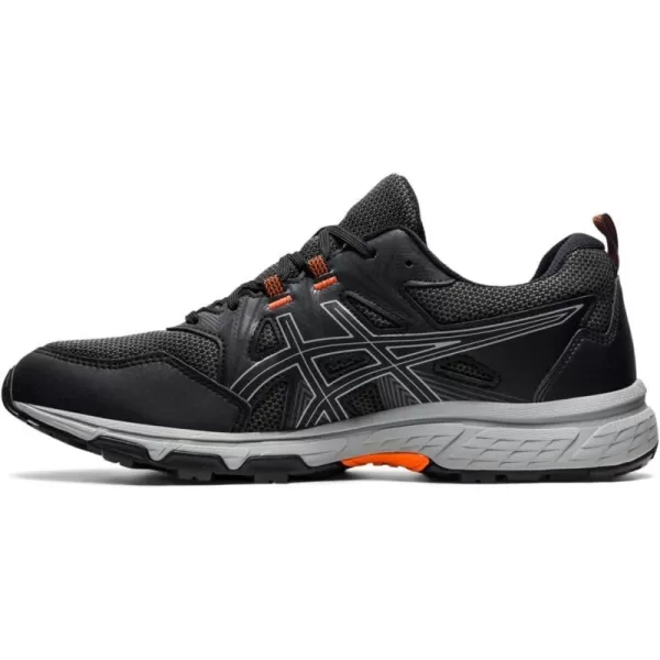 imageASICS Mens GelVenture 8 Running ShoesBlackSheet Rock