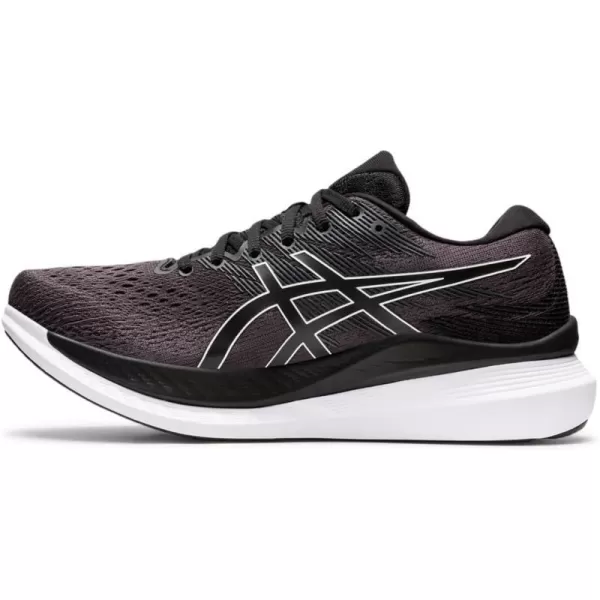 imageASICS Mens GlideRide 3 Running ShoesBlackWhite
