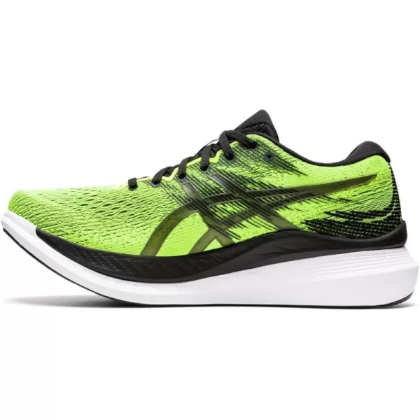 imageASICS Mens GlideRide 3 Running ShoesHazard GreenBlack