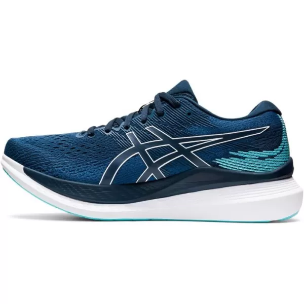 imageASICS Mens GlideRide 3 Running ShoesMako BlueFrench Blue