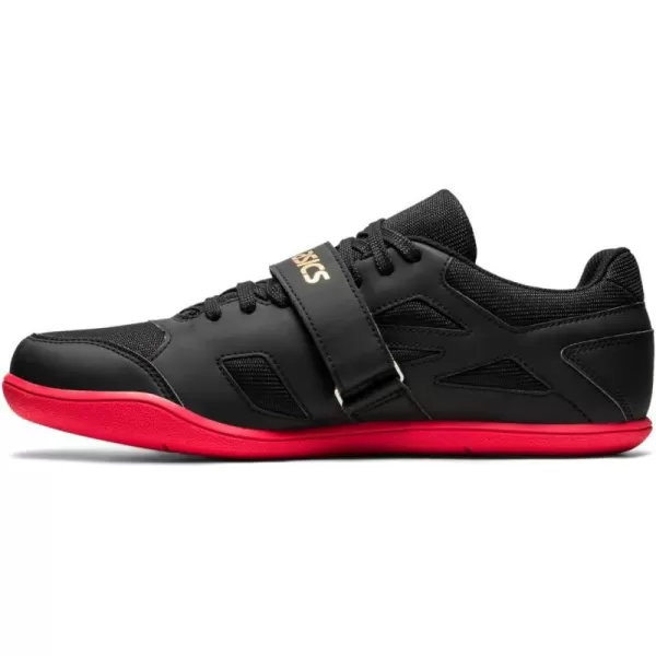 imageASICS Mens Hyper Throw 3 Track  Field ShoesBlackWhite