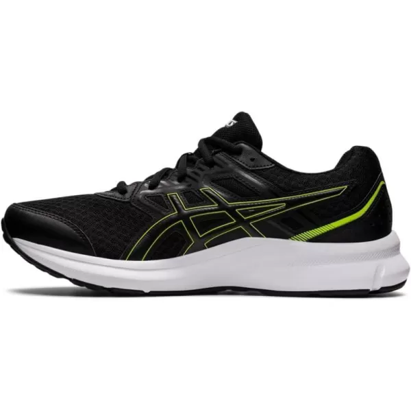 imageASICS Mens JOLT 3 Running ShoesBlackHazard Green