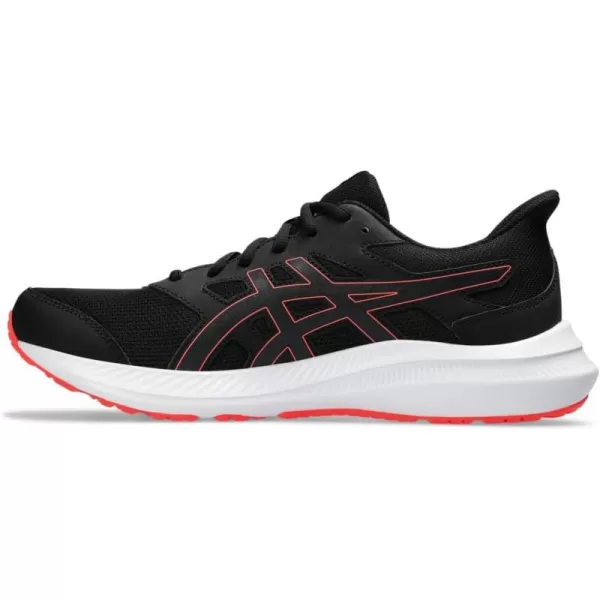 imageASICS Mens JOLT 4 4E Running ShoesBlack Sunrise Red