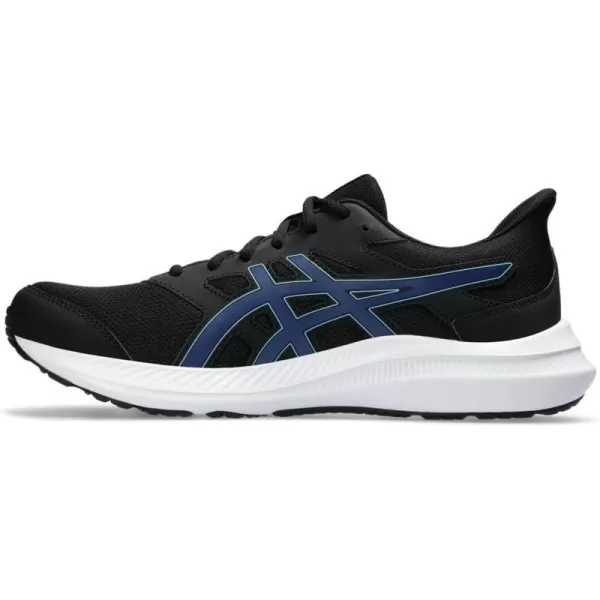 imageASICS Mens JOLT 4 4E Running ShoesBlackBlue Expanse