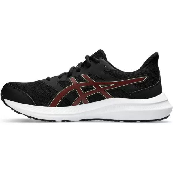 imageASICS Mens JOLT 4 Running ShoesBlackAntique Red