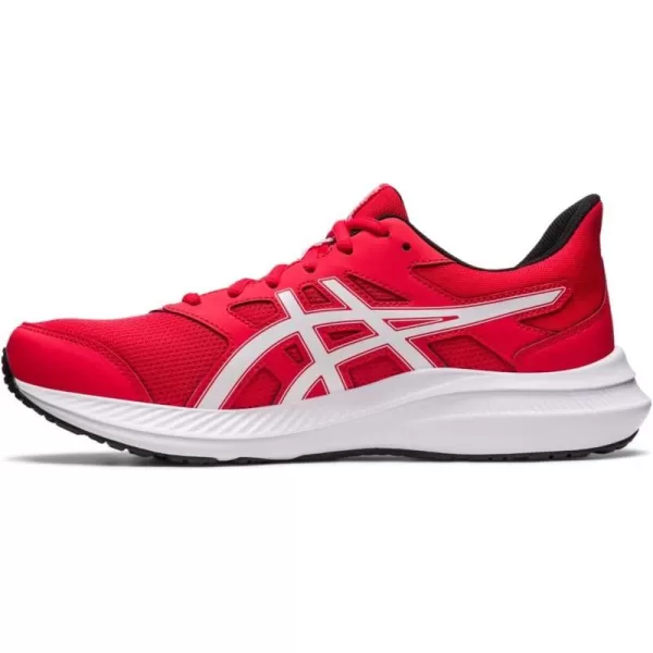 imageASICS Mens JOLT 4 Running ShoesElectric RedWhite