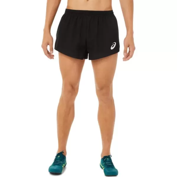 imageASICS Mens Light MESH Woven Short Track  Field ApparelPerformance Black