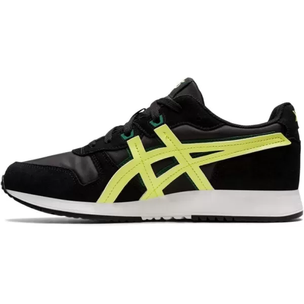 imageASICS Mens Lyte Classic Sportstyle ShoeBlackEvergreen