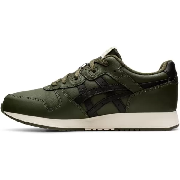 imageASICS Mens Lyte Classic Sportstyle ShoeOlive CanvasBlack