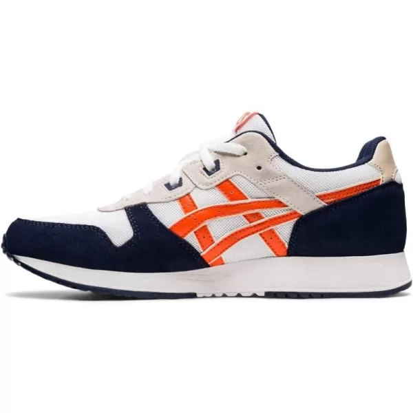 imageASICS Mens Lyte Classic Sportstyle ShoeWhiteMarigold Orange