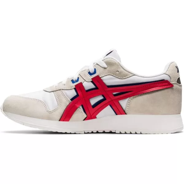 imageASICS Mens Lyte Classic Sportstyle ShoeWhiteMonaco Blue