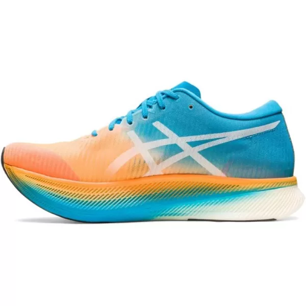 imageASICS Mens METASPEED Sky Running ShoesOrange PopIsland Blue