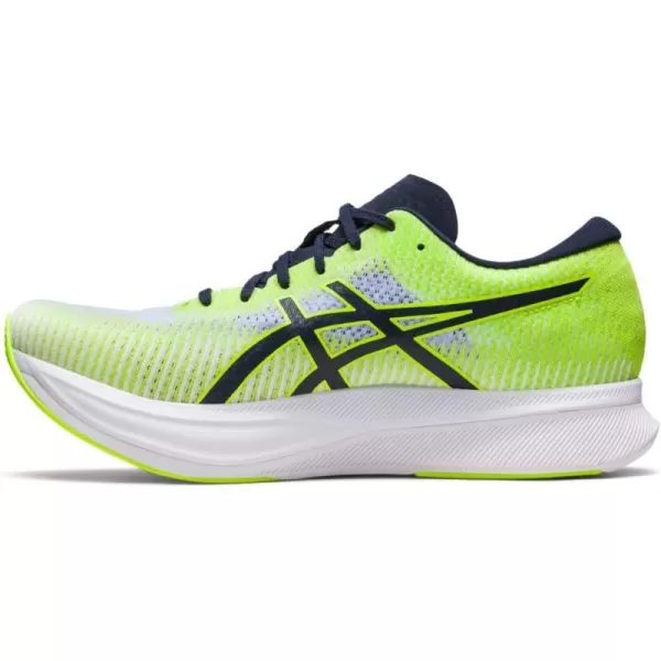 imageASICS Mens Magic Speed 2 Running ShoesHazard GreenMidnight
