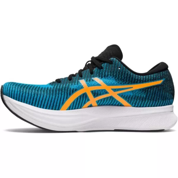 imageASICS Mens Magic Speed 2 Running ShoesIsland BlueOrange Pop