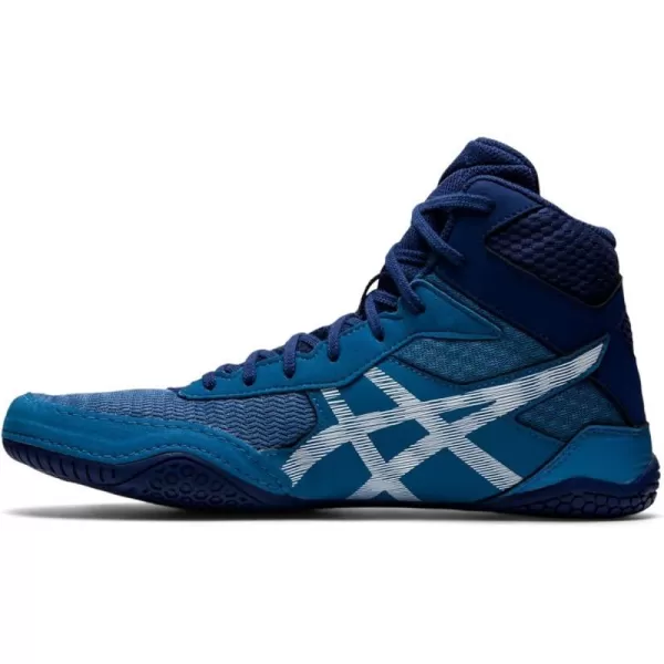 imageASICS Mens Matcontrol 2 Wrestling ShoesAzureDeep Ocean