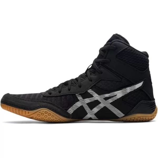 imageASICS Mens Matcontrol 2 Wrestling ShoesBlackWhite