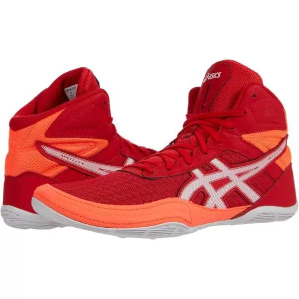 imageASICS Mens Matflex 6 Wrestling ShoesClassic RedFlash Coral