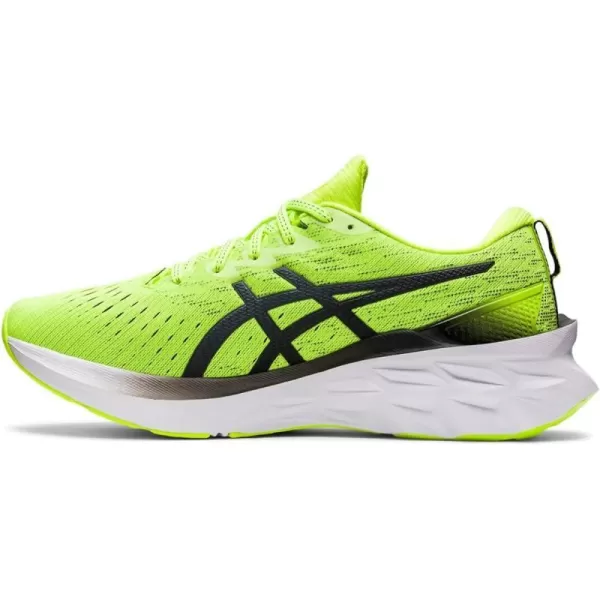 imageASICS Mens NOVABLAST 2 Running ShoesHazard GreenCarrier Grey