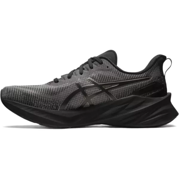 imageASICS Mens NOVABLAST 3 LE Running ShoesBlackGraphite Grey
