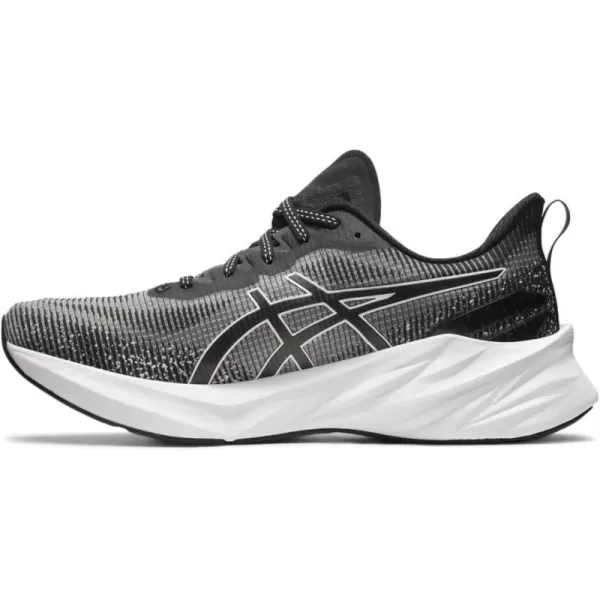 imageASICS Mens NOVABLAST 3 LE Running ShoesBlackWhite