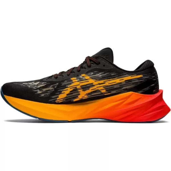 imageASICS Mens NOVABLAST 3 Running ShoesBlackAmber