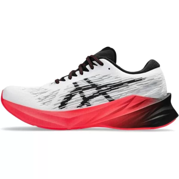imageASICS Mens NOVABLAST 3 Running ShoesWhiteBlack