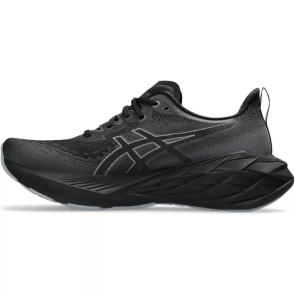 imageASICS Mens NOVABLAST 4 Running ShoeBlackGraphite Grey