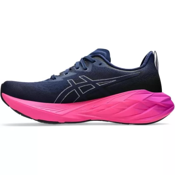 imageASICS Mens NOVABLAST 4 Running ShoeBlue ExpanseBlack